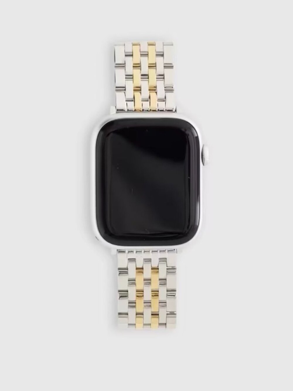 NWT Quince Apple Watch Band Stainless Steel Silver Gold Bracelet 38-42mm